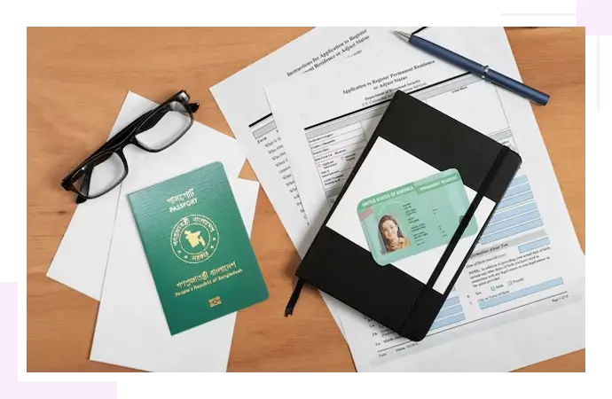 Overseas visa application procedure